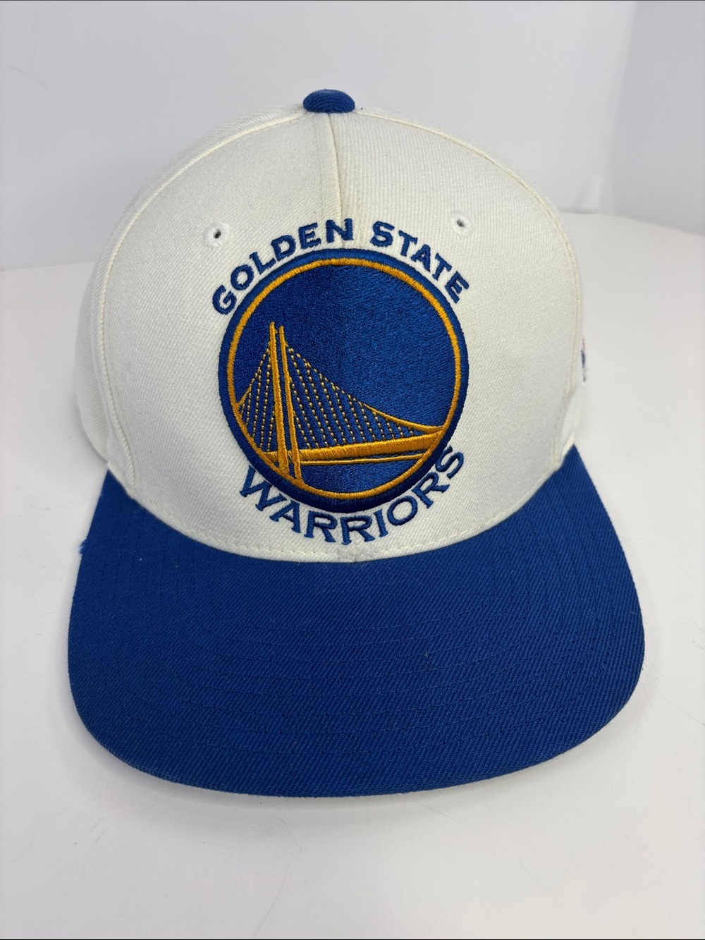 Mitchell & Ness Golden State Warriors Snapback Hat Cap NBA Embroidered Logo